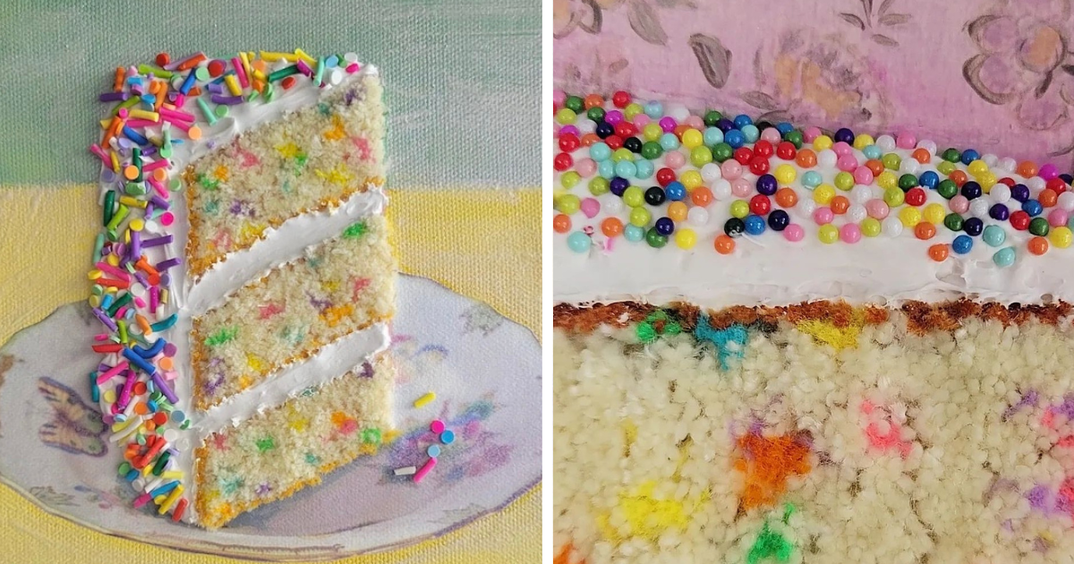 10 Beautifully Designed Realistic Cakes Embroidered By Heather Rios | DeMilked