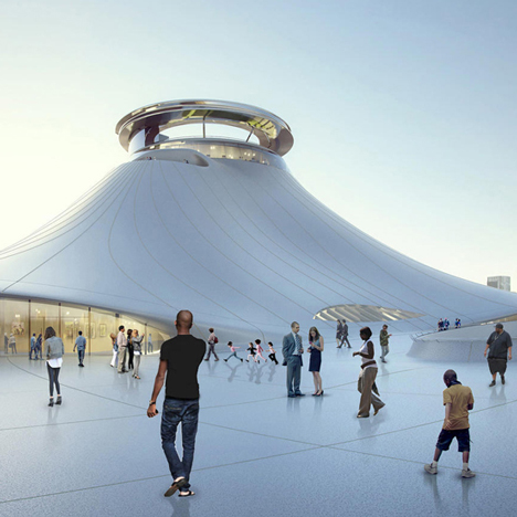 MAD Architects unveils slimmed-down Lucas Museum