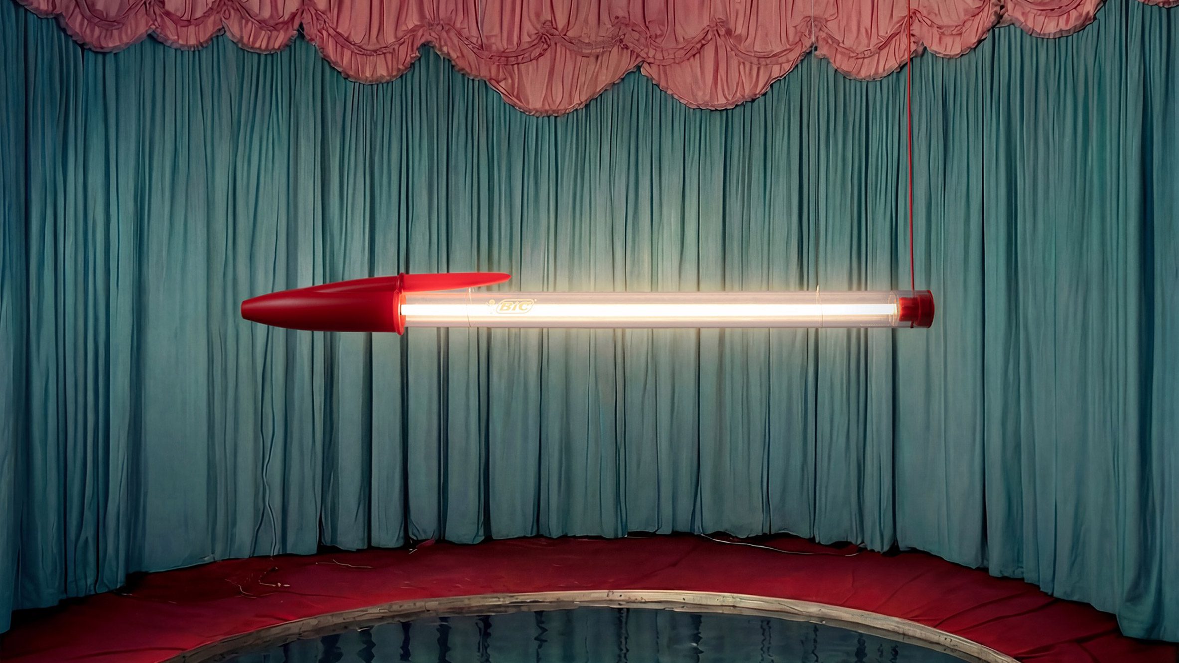 Seletti's Bic Lamp scales-up signature stationary item