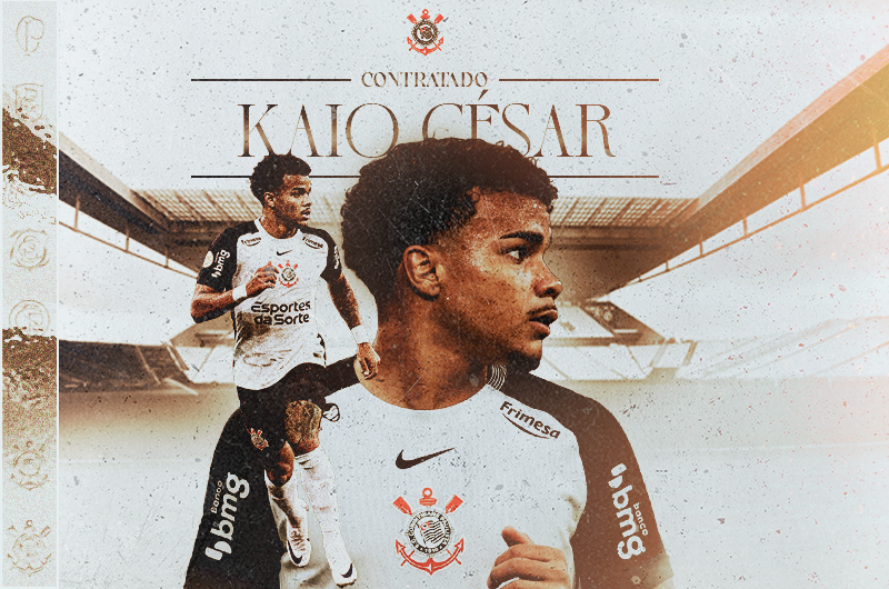 Corinthians anuncia contratação do atacante Kaio César