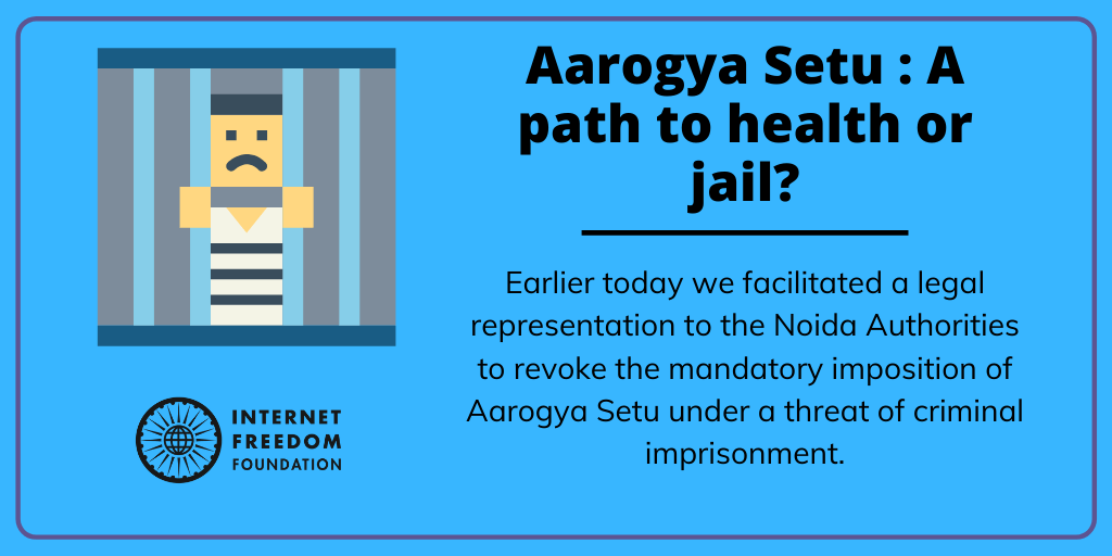 Aarogya Setu : A path to health, or to jail?
