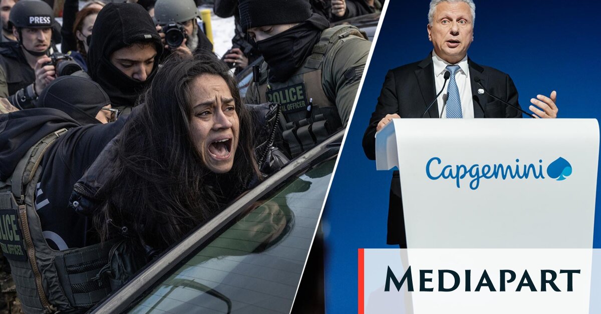 'I'm ashamed of my company': French IT giant Capgemini under fire for its links with America's ICE | Mediapart