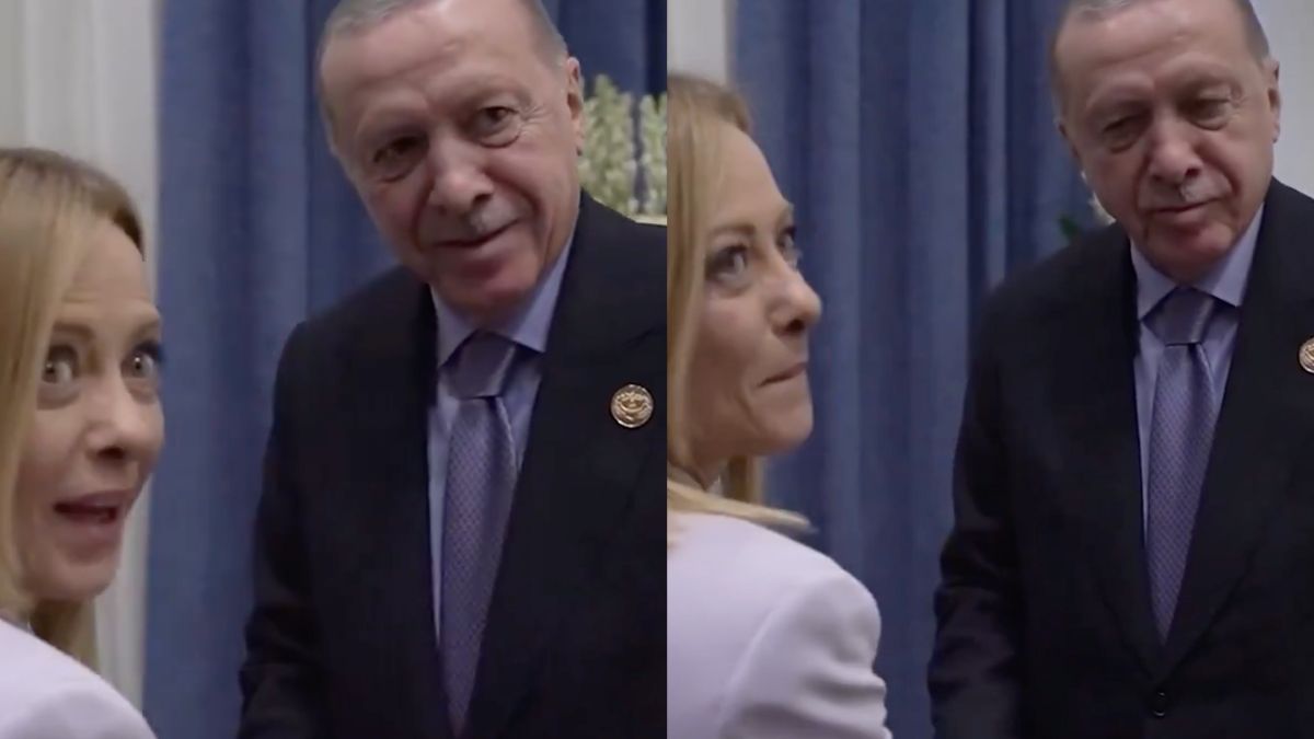 Erdogan a Meloni: «Devo farti smettere di fumare». Il siparietto al summit di Sharm el-Sheikh - Il video - Open