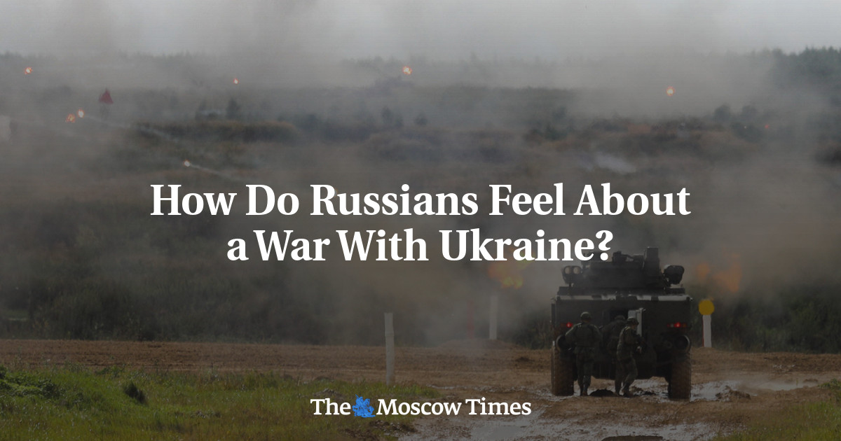 How Do Russians Feel About a War With Ukraine? - The Moscow Times