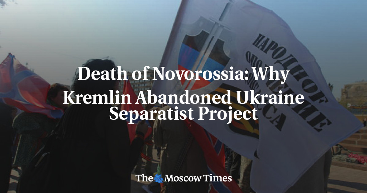 Death of Novorossia: Why Kremlin Abandoned Ukraine Separatist Project