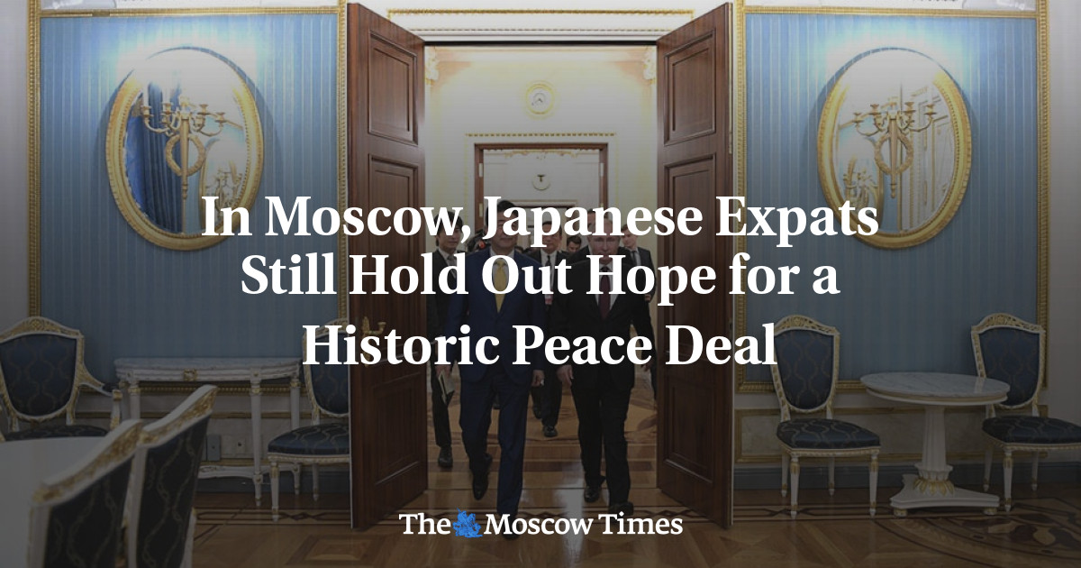 In Moscow, Japanese Expats Still Hold Out Hope for a Historic Peace Deal
