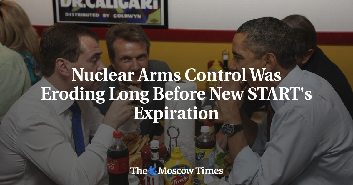 Nuclear Arms Control Was Eroding Long Before New START's Expiration - The Moscow Times