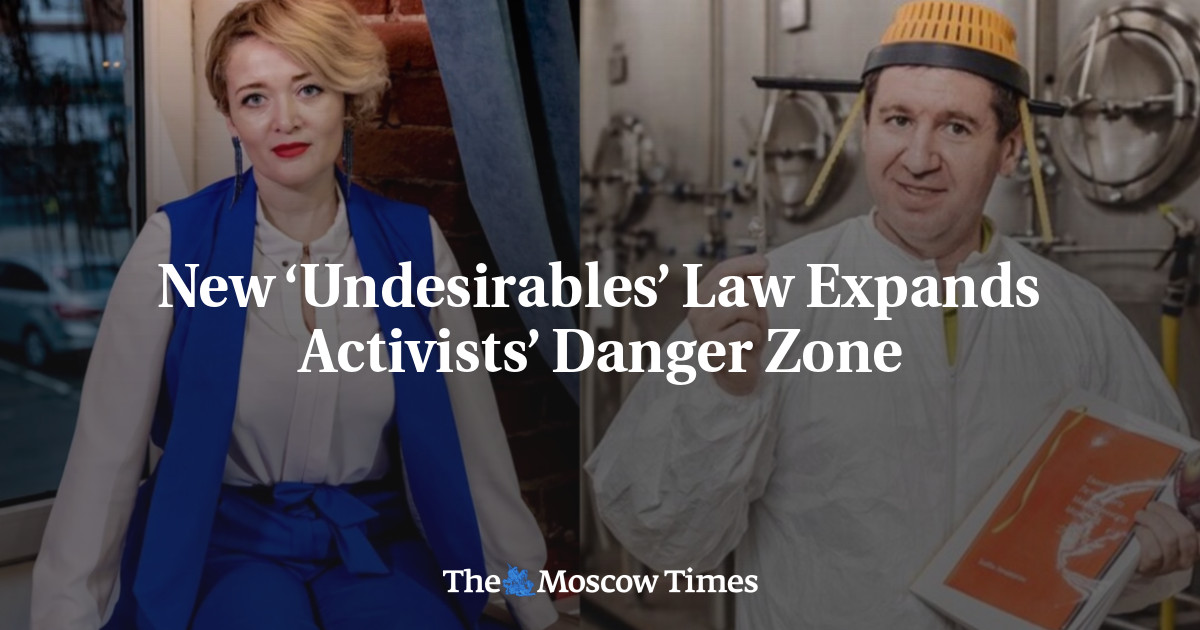 New ‘Undesirables’ Law Expands Activists’ Danger Zone - The Moscow Times