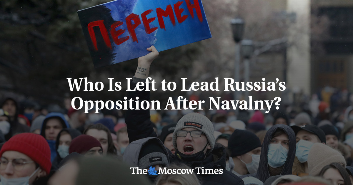 Who Is Left to Lead Russia’s Opposition After Navalny? - The Moscow Times