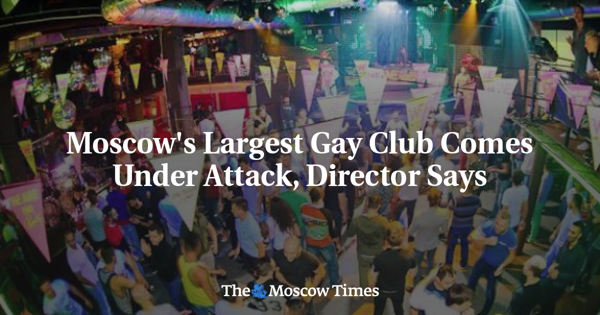 Moscow's Largest Gay Club Comes Under Attack, Director Says