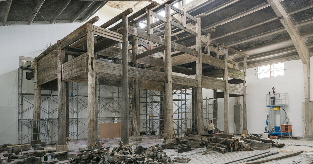 Ai Weiwei Trades Politics for Subtlety in First Solo Exhibition in China - The New York Times