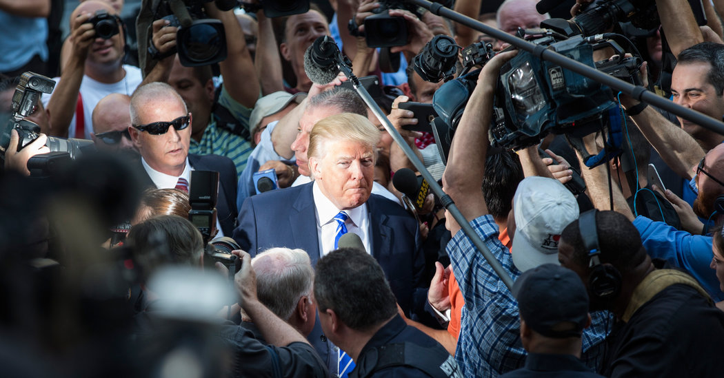 New York Today: Trump, Reporting for Duty - The New York Times