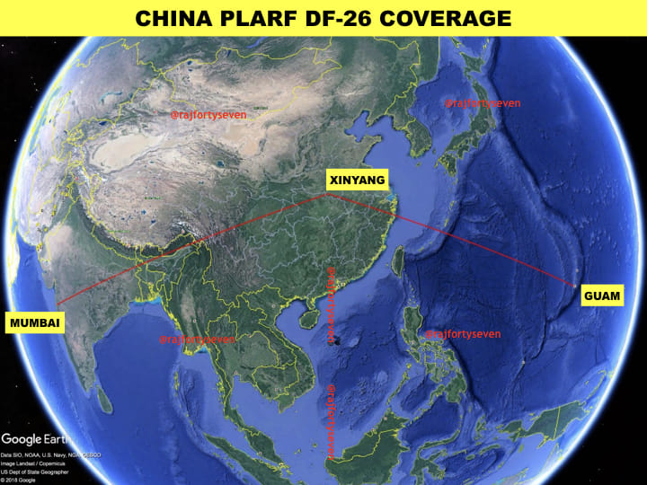China media reports a new missile brigade that can hit Mumbai