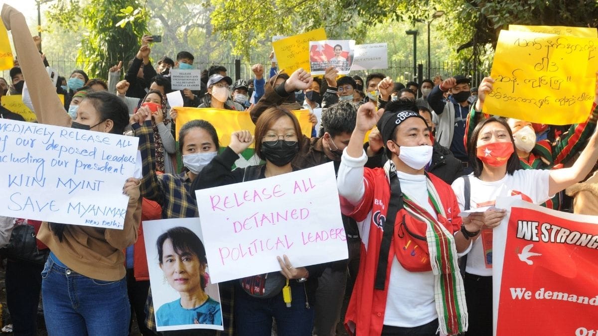 India is strangely silent about Myanmar’s coup — there are two strategic reasons