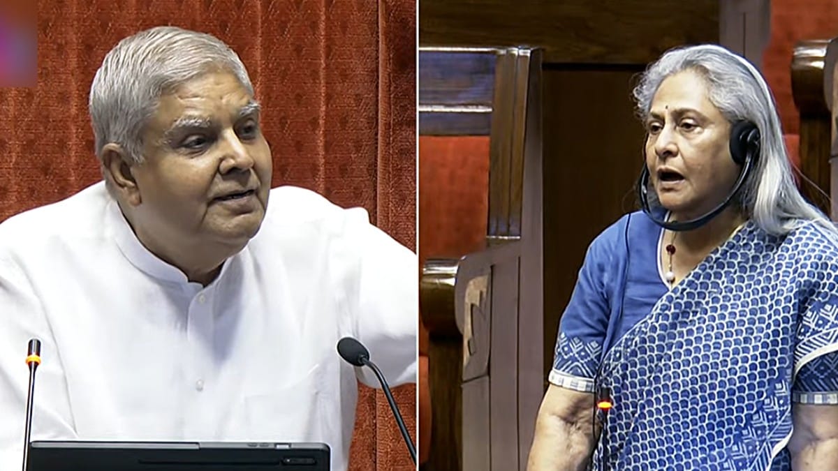 ‘Don’t need any schooling’ — Dhankhar tells Jaya Bachchan