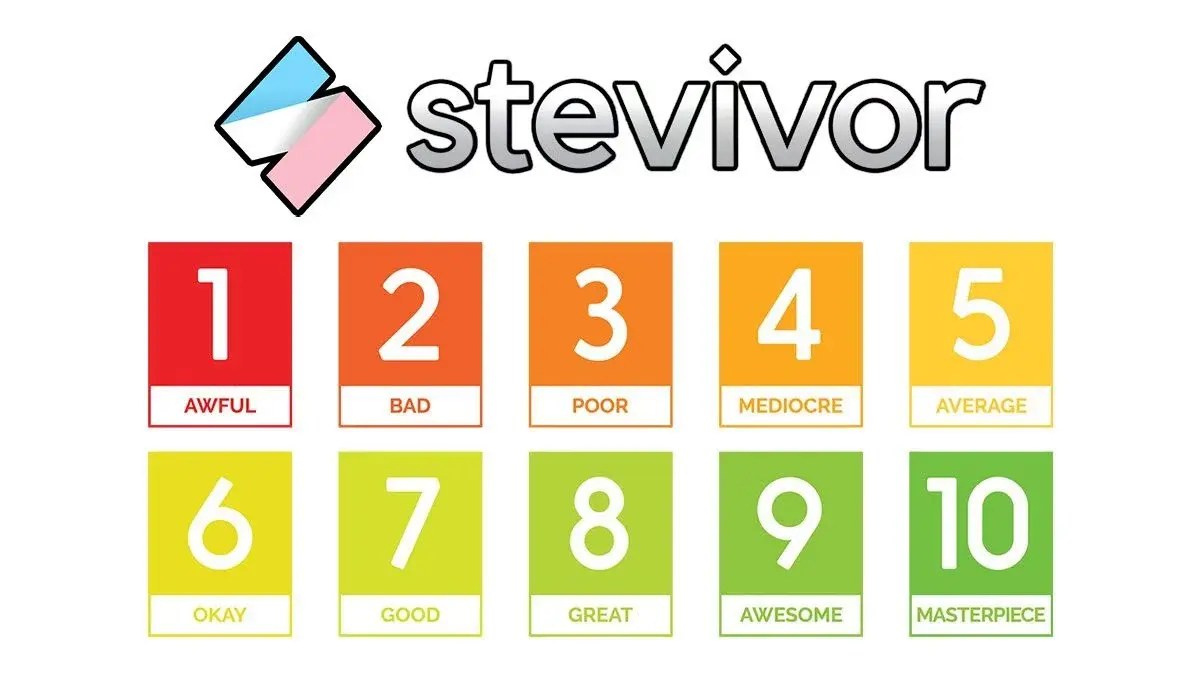 Stevivor's rating structure explained | Stevivor