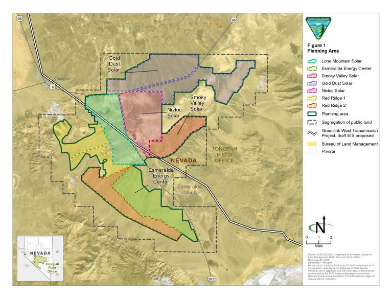 Feds appear to cancel Vegas-sized solar project planned in rural Nevada - The Nevada Independent