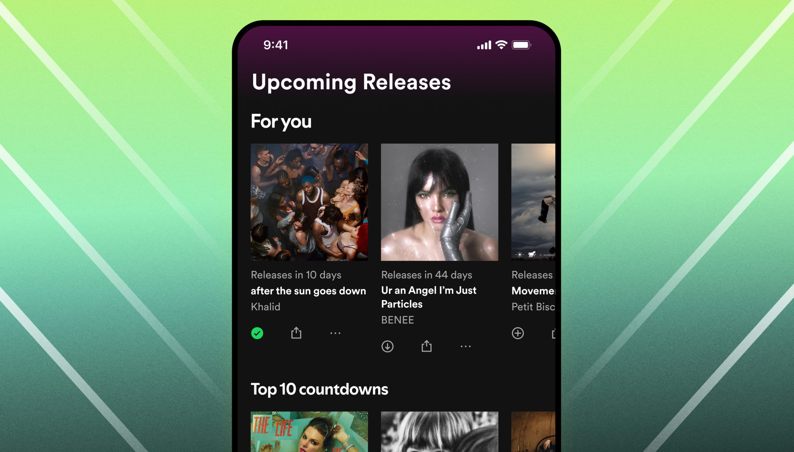 A New Way for Fans To Get Hyped for New Albums Is Here—Meet the Upcoming Releases Hub — Spotify