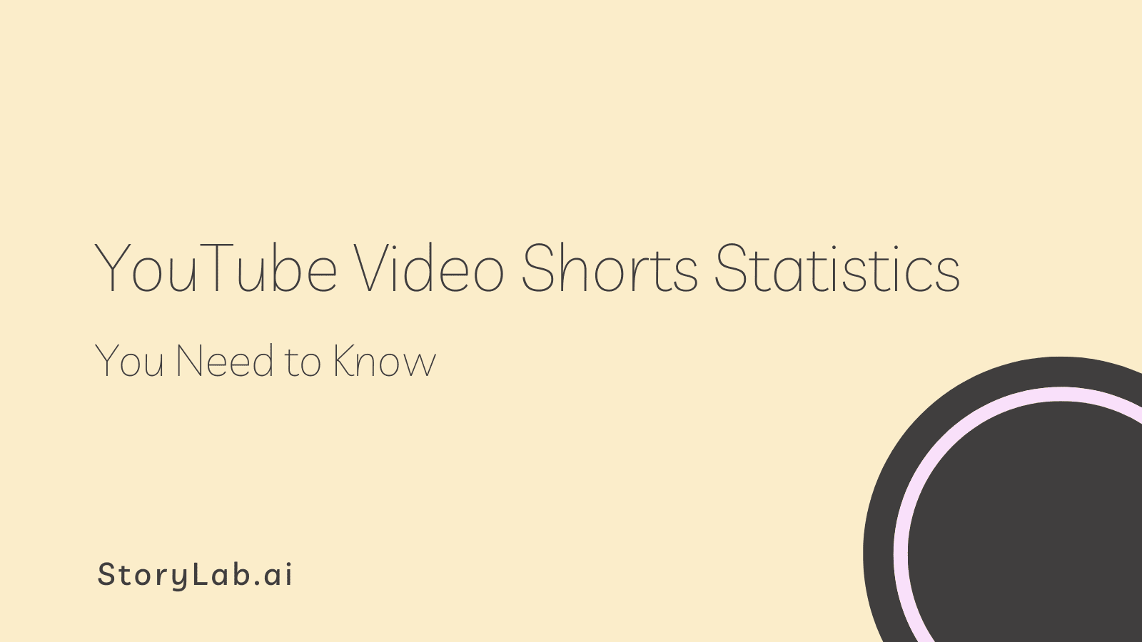 YouTube Video Shorts Statistics You Need to Know in 2025