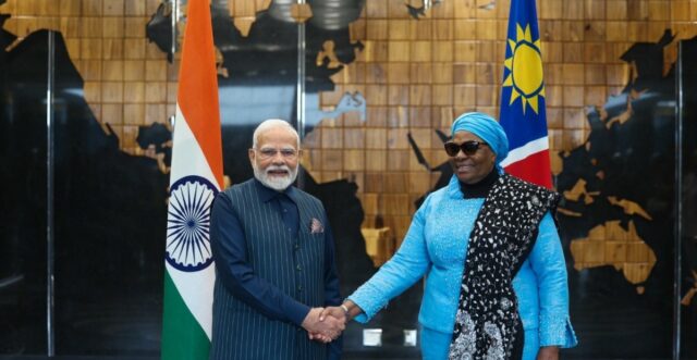 India, Namibia Call For Fast-tracking India-SACU Trade Agreement