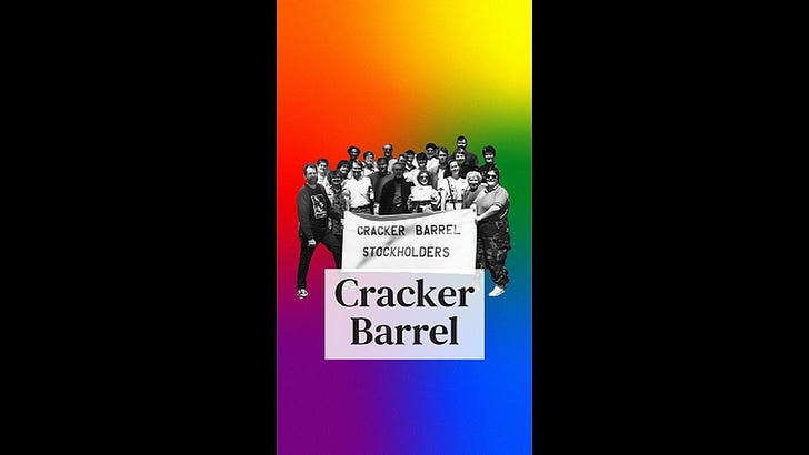 Tick Tock: Gutting the Cracker and Barrel out of Cracker Barrel