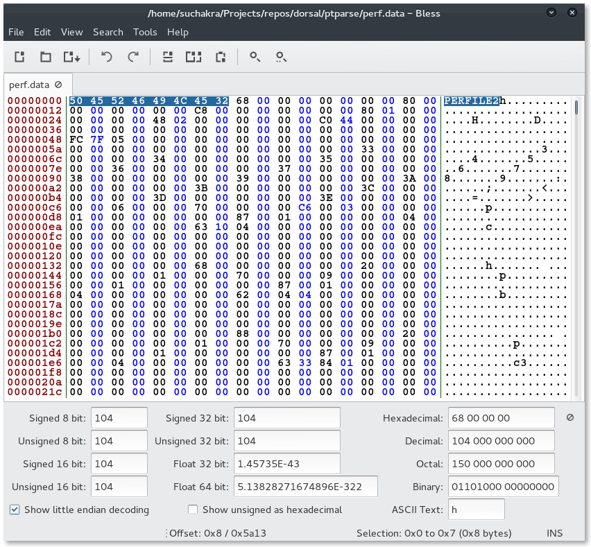 Deconstructing Perf’s Data File | Tuxology