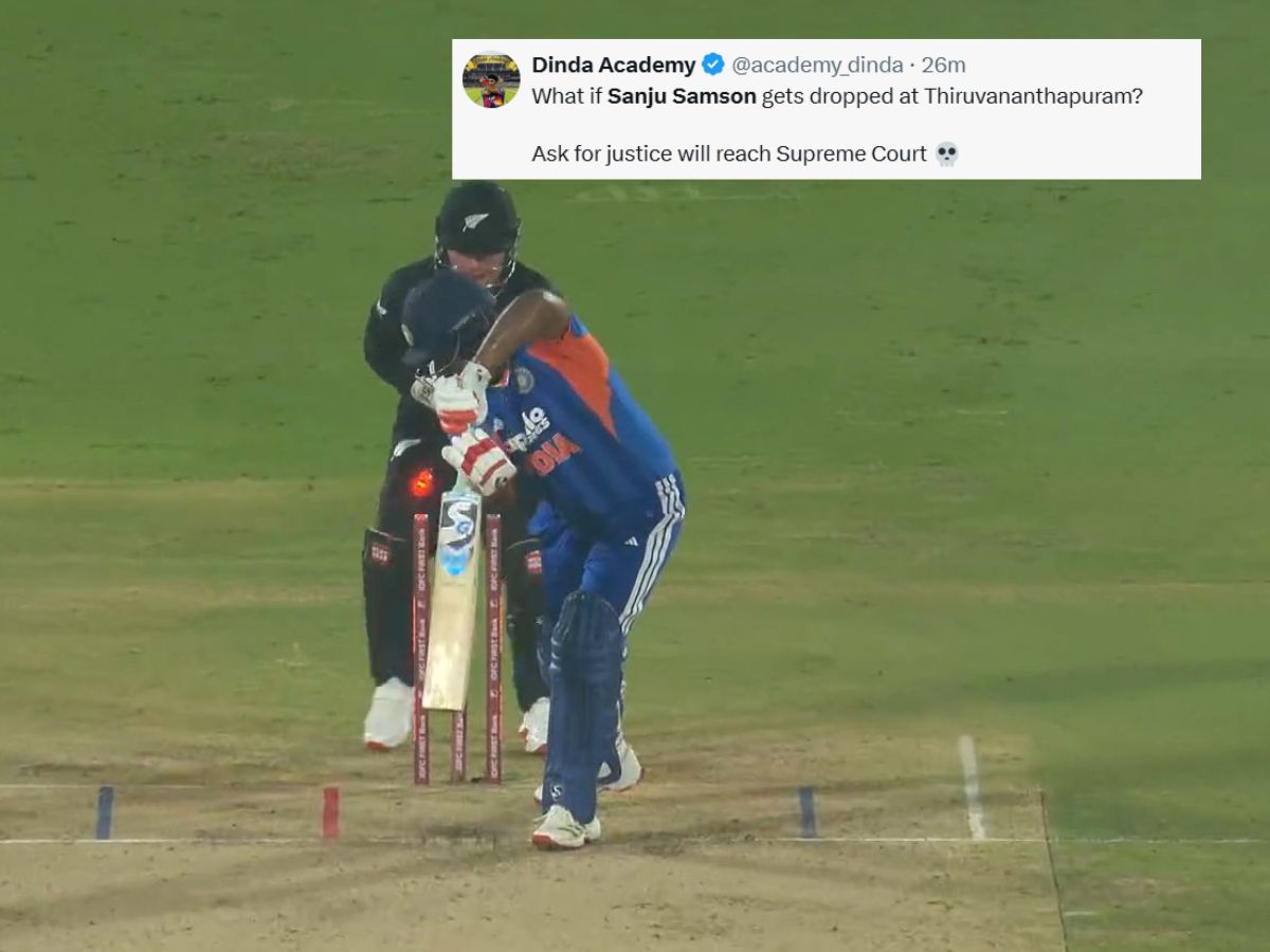 IND vs NZ: Sanju Samson Trolled After Another Failure, Fans Call for Dropping Him From T20 World Cup 2026 Squad