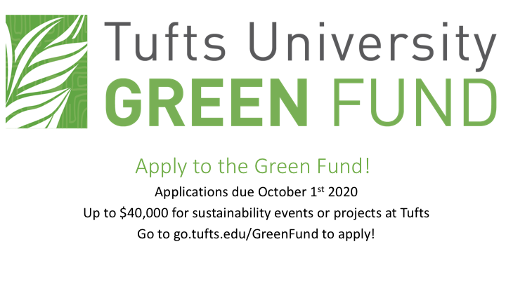 Green Fund 2020-21 Applications are open now! - Office of Sustainability