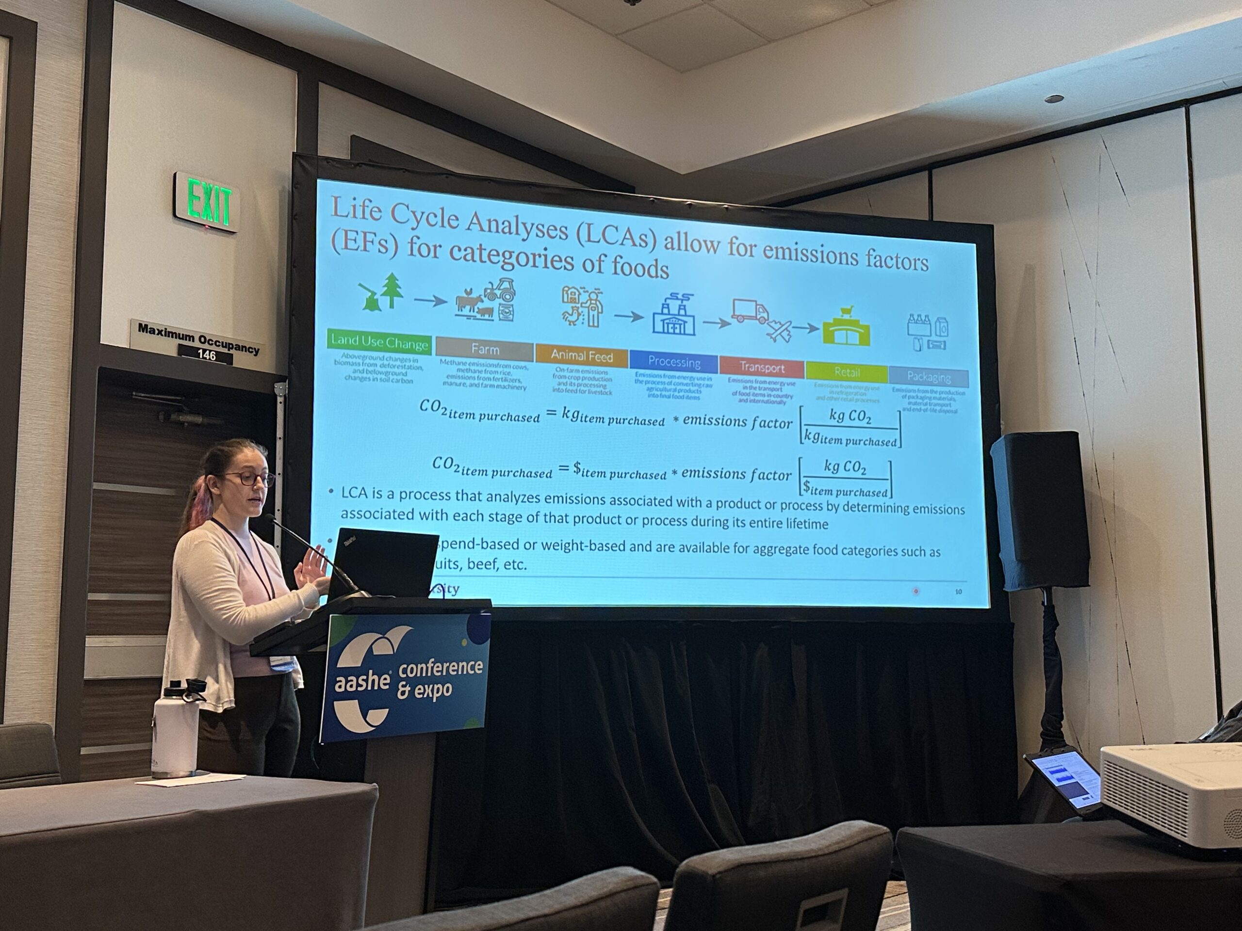 Student Recognized by AASHE for Innovative Food Emissions Tracking Tool - Sustainable Stanford