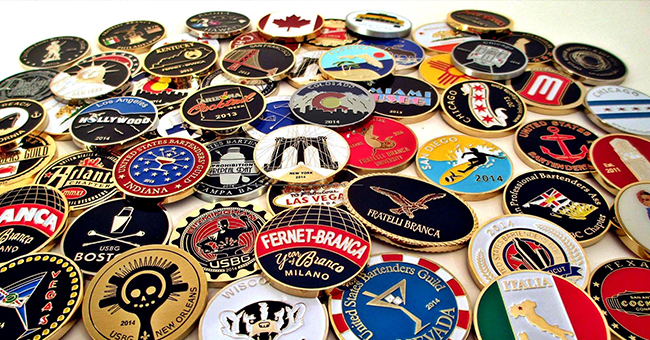 The Legend and Lore of the Fernet-Branca Challenge Coins - Tales of the Cocktail Foundation