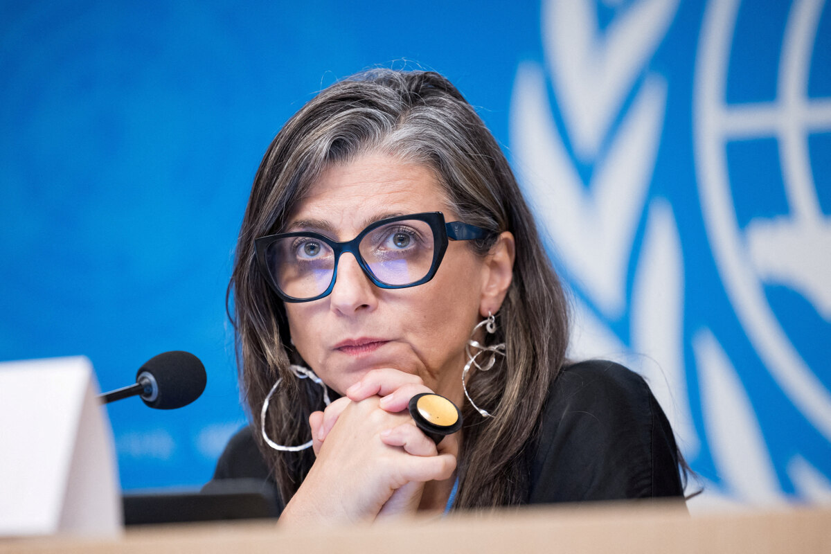 Proteste gegen Francesca Albanese: Wie in einem schlechten Film | taz.de