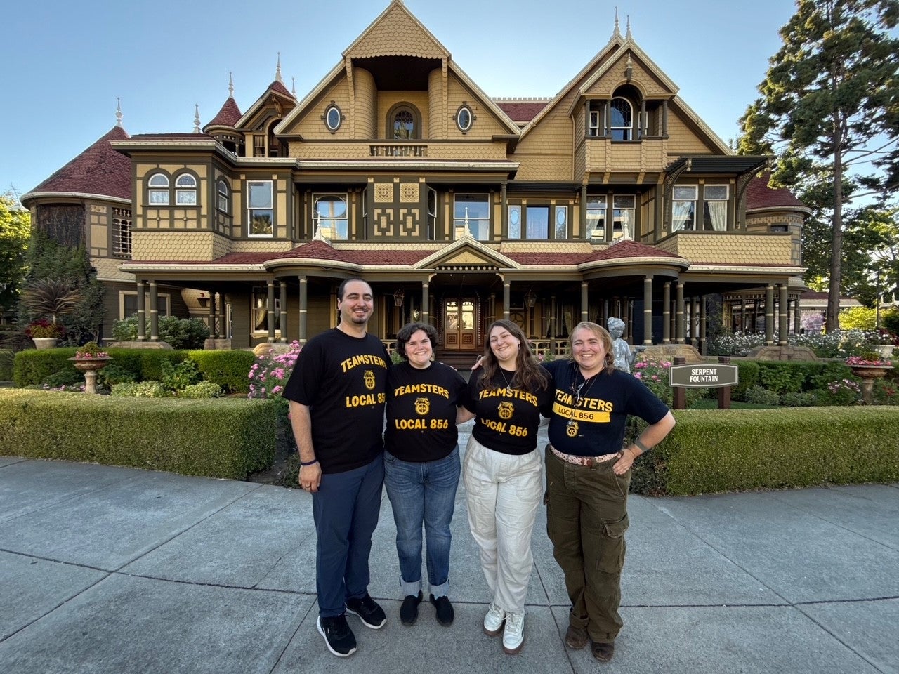 Tour Guides at Winchester Mystery House Join Teamsters - International Brotherhood of Teamsters