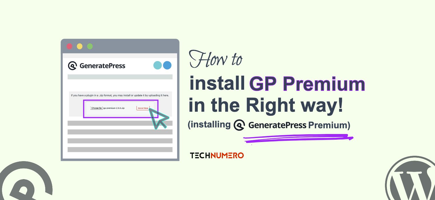 How to install GP Premium in the Right Way (3 Steps)