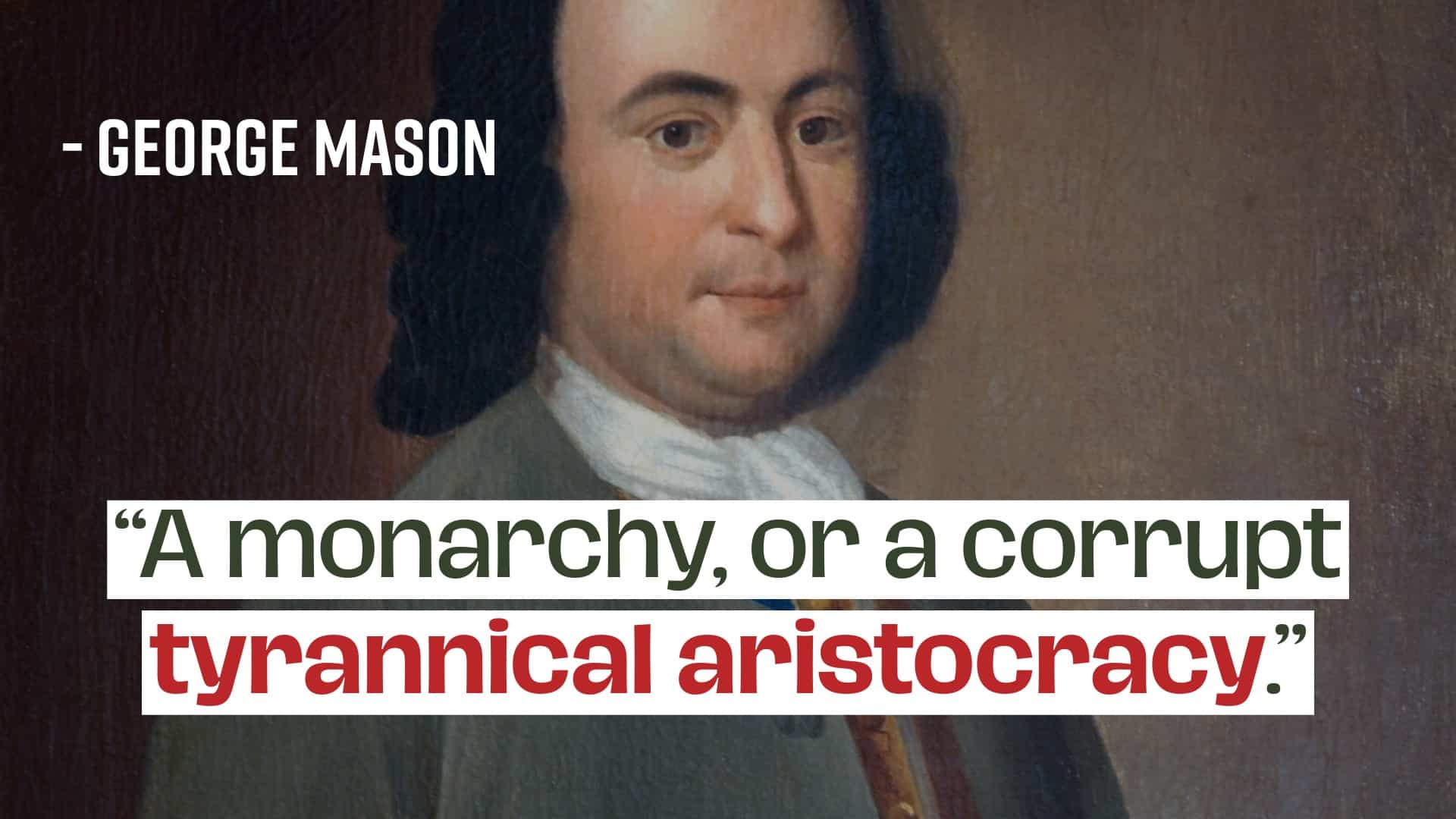 Consolidation: George Mason's Core Anti-Federalist Warning | Tenth Amendment Center