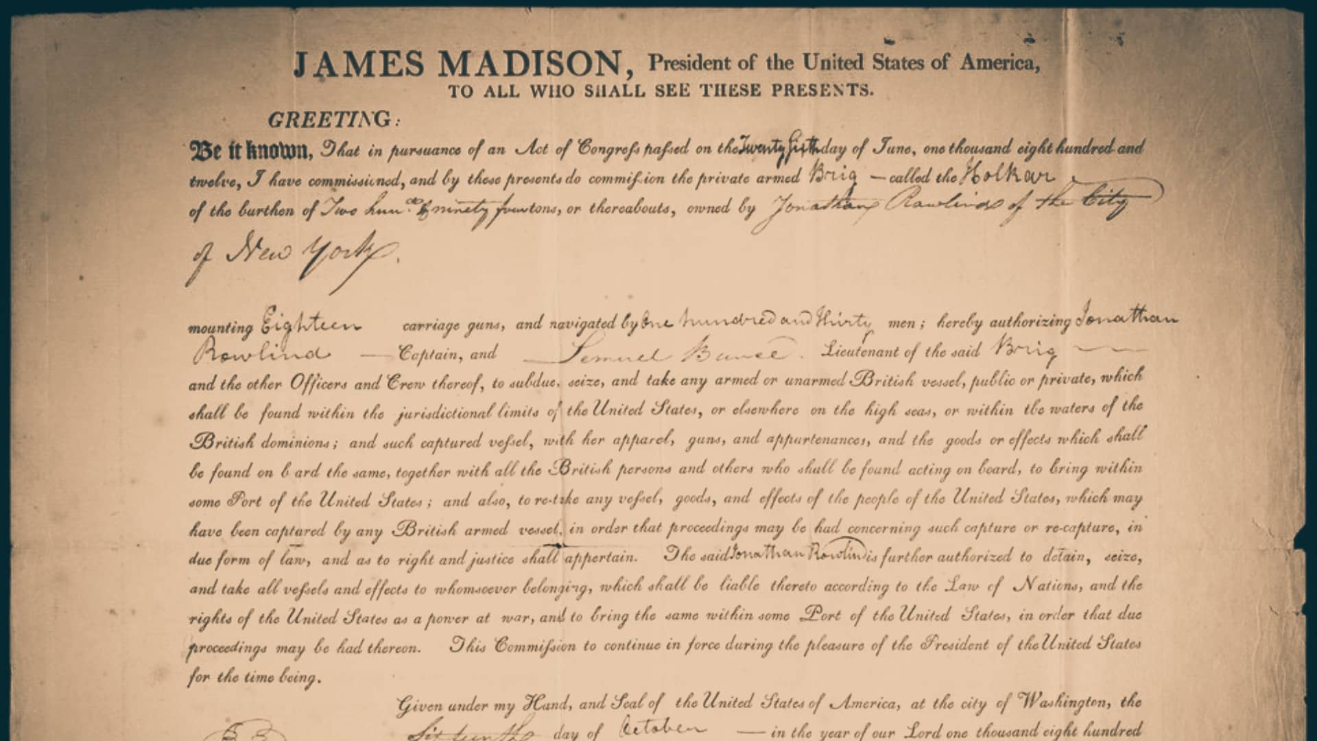 Missing the Marque: Reviving a Forgotten Constitutional Clause | Tenth Amendment Center