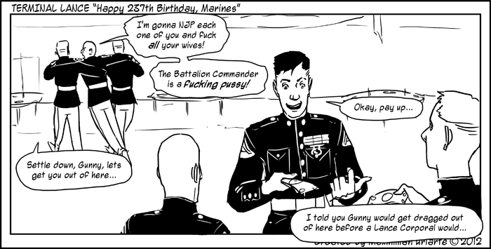 Terminal Lance “Happy 237th Birthday, Marines” - Terminal Lance