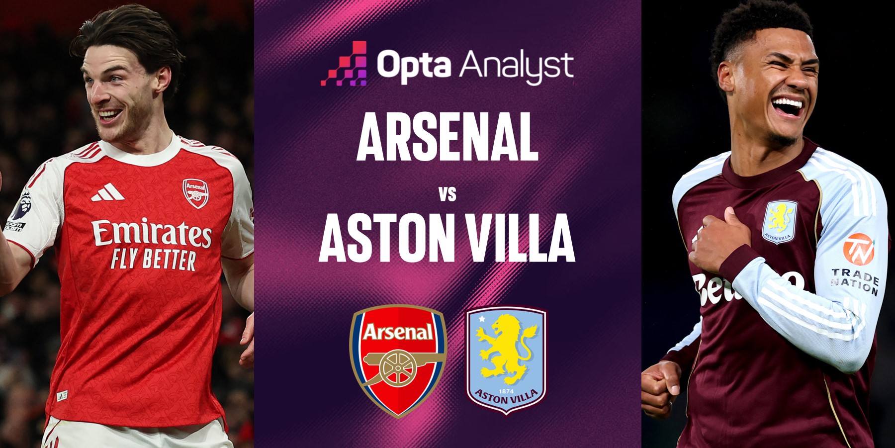 Arsenal vs Aston Villa Prediction: Unai Emery Returns to the Emirates For Top-of-the-Table Clash | Opta Analyst