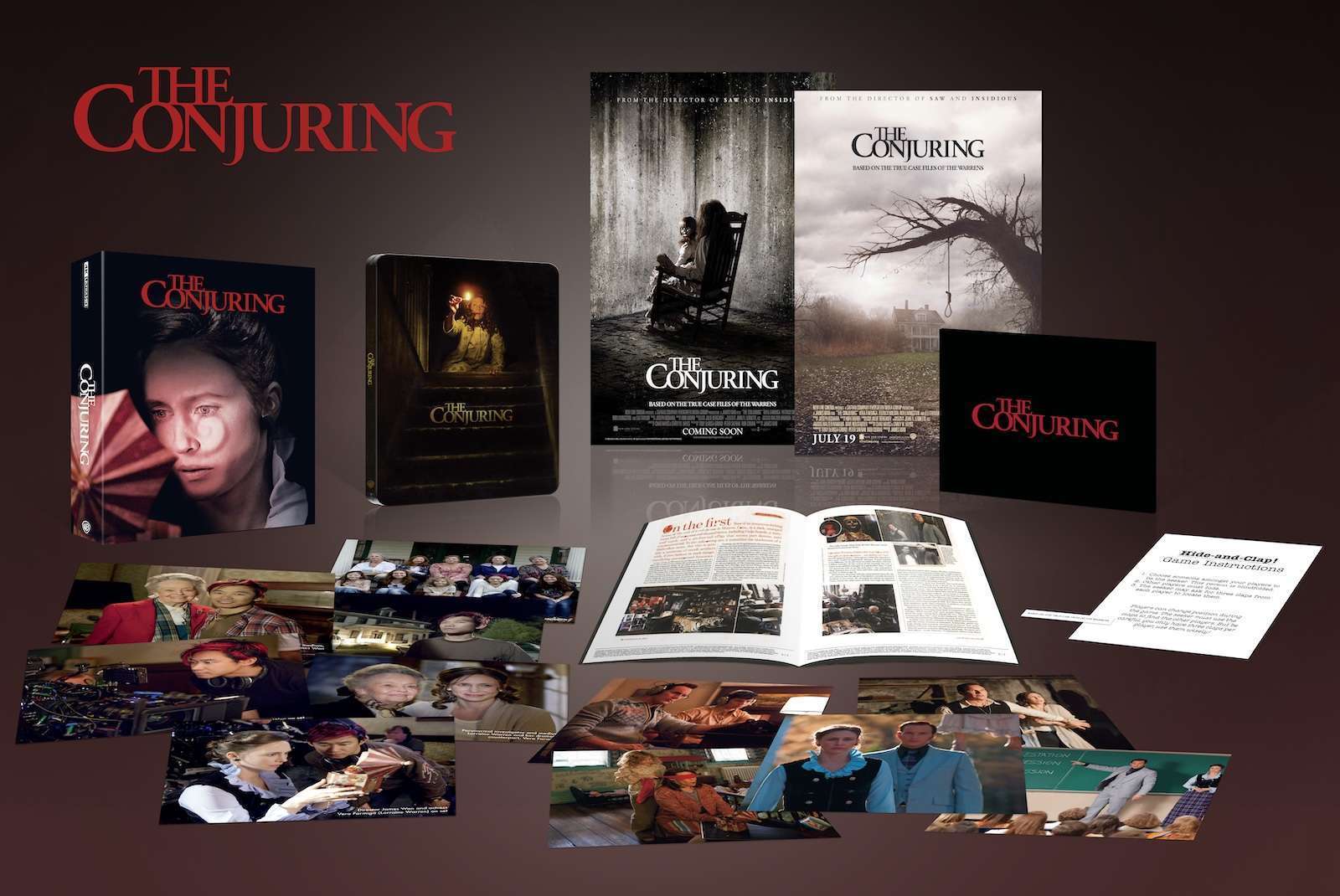 'The Conjuring' Comes to 4K Ultra HD for the First Time this August - The Arts Shelf