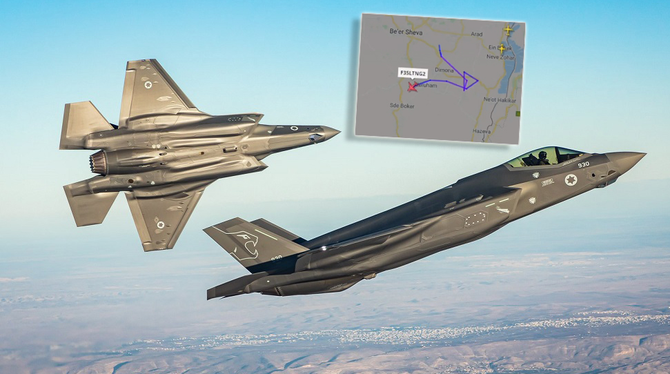 Let's Talk About The Israeli F-35I Adir That Appeared (Again) on Flight Tracking Websites - The Aviationist
