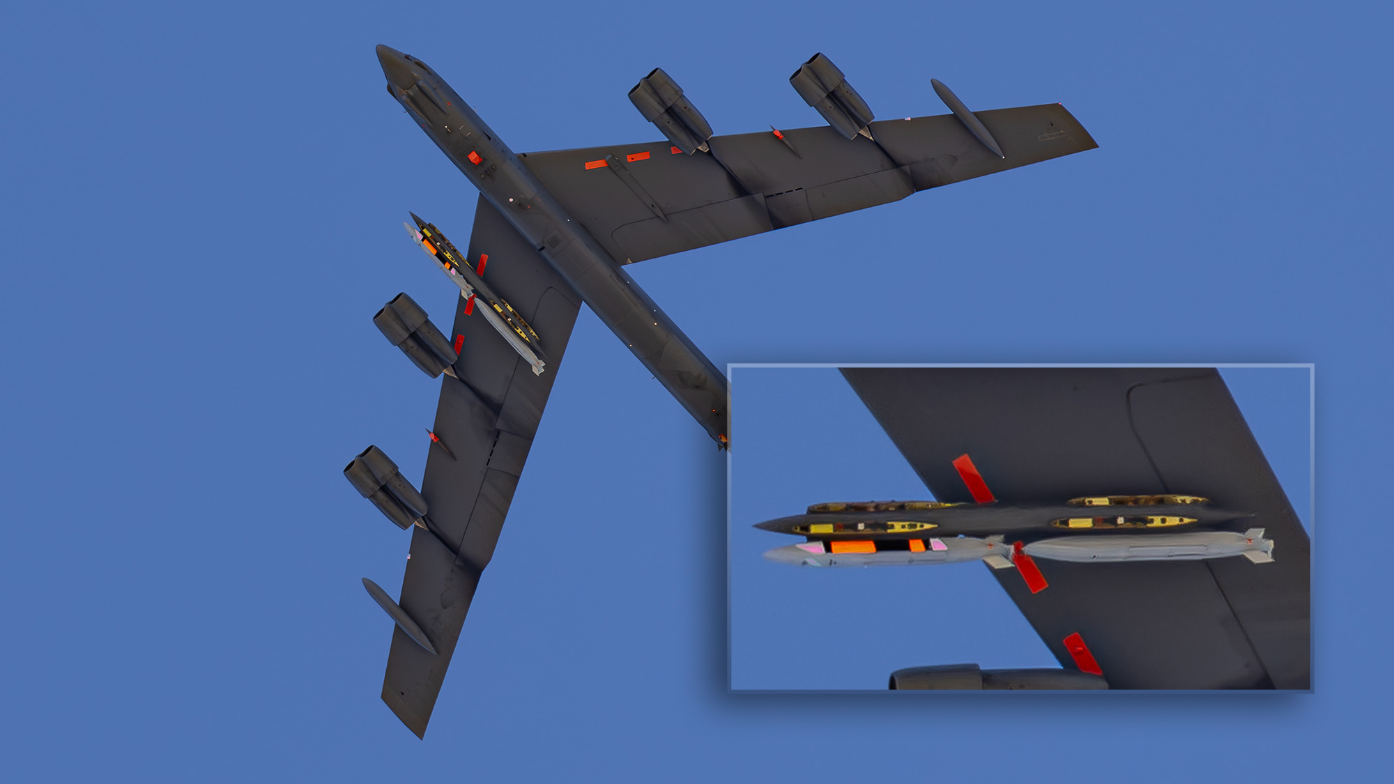 B-52 Spotted During Testing of Unidentified Weapon - The Aviationist