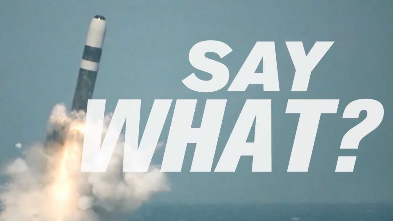 Say WHAT? — A case of low-yield nuclear thinking - Bulletin of the Atomic Scientists