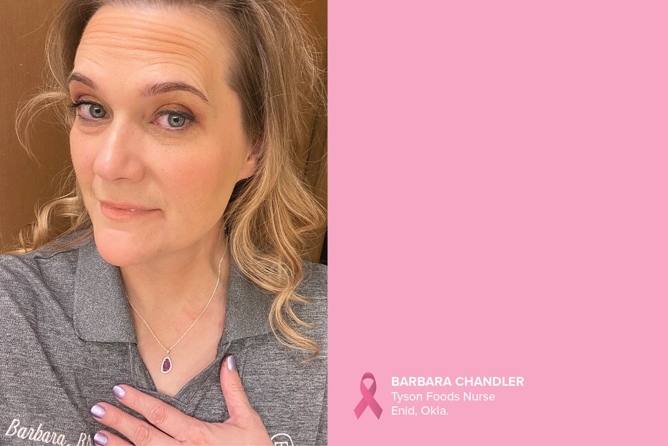 Tyson Foods Nurse Spreads Breast Cancer Awareness | Tyson Foods
