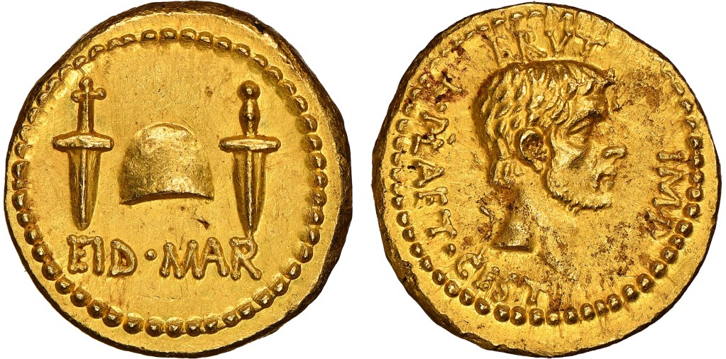 A Gold Eid Mar Coin-THE Most Desirable Ancient Coin-Could Fetch $500,000 (NEW RECORD! Updated October 29, 2020) - The Hot Bid