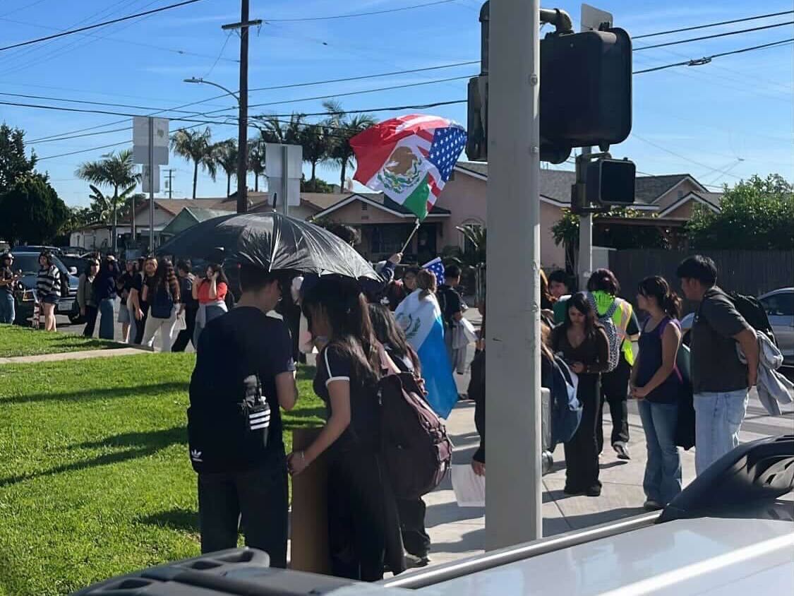 Eastside students walk out in protest of Trump immigration policies