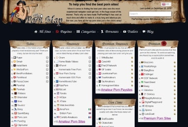 The "New" Porn Map - Porn Map