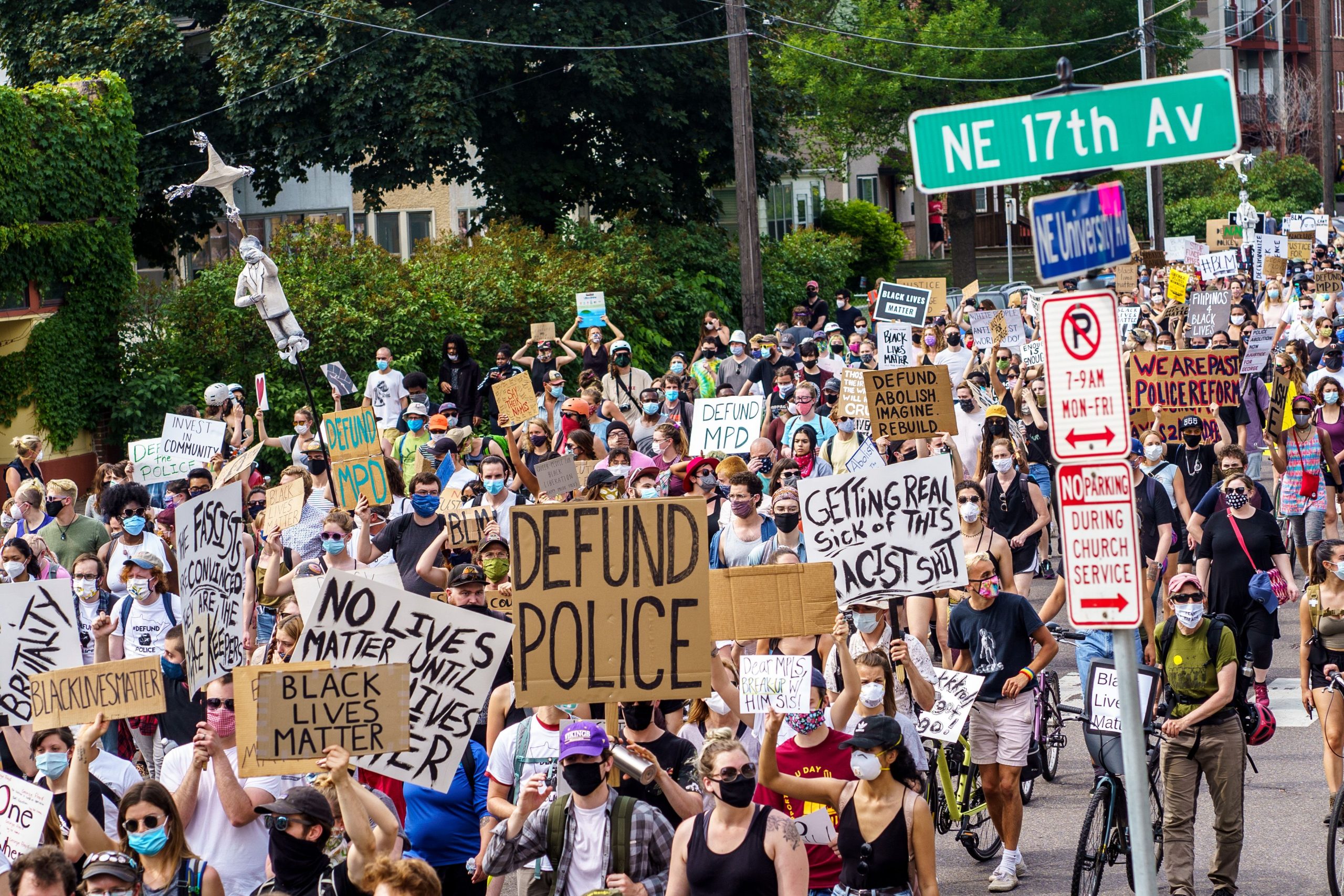 Nobody defunded the police: A study