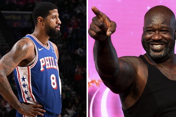 'He Took PEDs To Bring The Old PG Back': Shaq Scolds Sixers Star Paul George For Failed Drug Test, While Fans Say Mental Health Is an Excuse