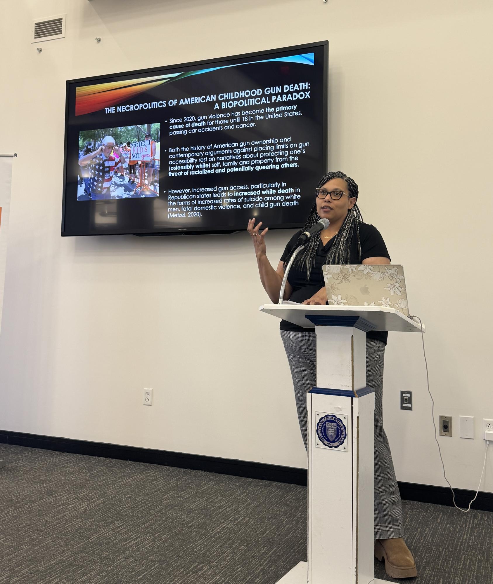 The Necropolitics of American Childhood: Lecture with Suzy Newhouse Faculty Fellow Professor Clune-Taylor – The Wellesley News