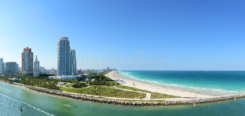 South Miami Beach stock photo. Image of water, american - 32276708