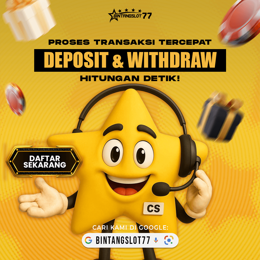 BINTANGSLOT77 | Situs Slot Qris Deposit Terlengkap Bersama Bintang Slot77